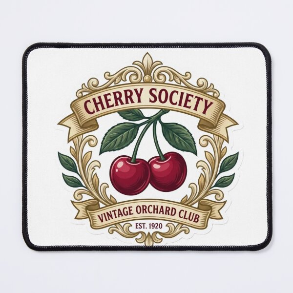 Item preview, Cherry Society Vintage Orchard Club designed and sold by StickyGuys.