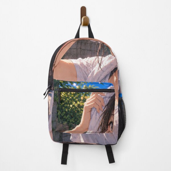 Item preview, Original Anime Sweating Girl | Summer Heat Aesthetic Illustration designed and sold by Sticleg.