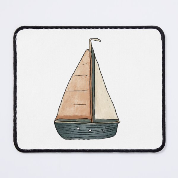 Item preview, Vintage Nautical Sailboat | Coastal Sailing Design designed and sold by Bound for Wonder.