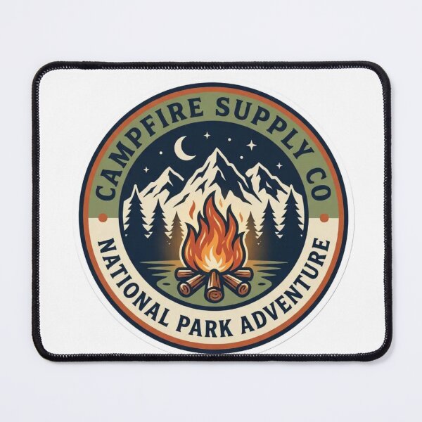 Item preview, Campfire Supply Co National Park Adventure designed and sold by StickyGuys.