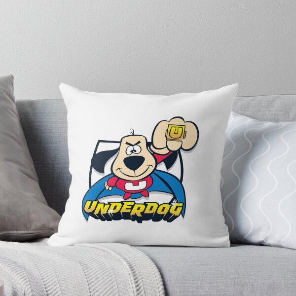Item preview, Underdog Superhero Flying Cartoon Design designed and sold by RustBloomart.