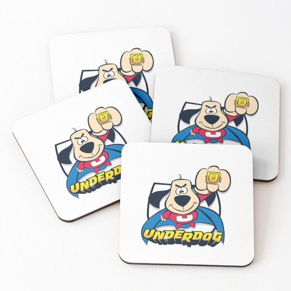 Item preview, Underdog Superhero Flying Cartoon Design designed and sold by RustBloomart.