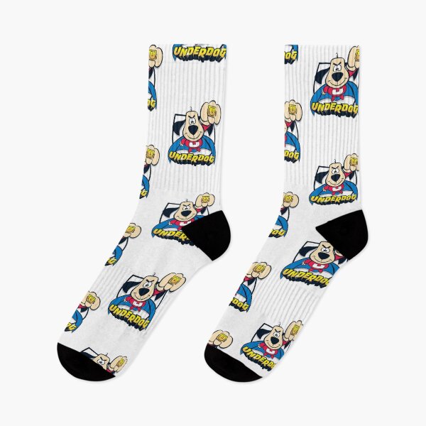 Item preview, Underdog Superhero Flying Cartoon Design designed and sold by RustBloomart.