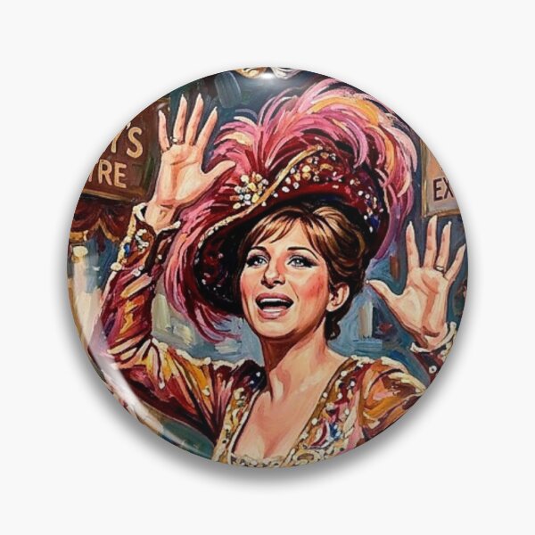 Item preview, The Greatest Star. – Funny Girl Fine Art Print designed and sold by Art's Diner.