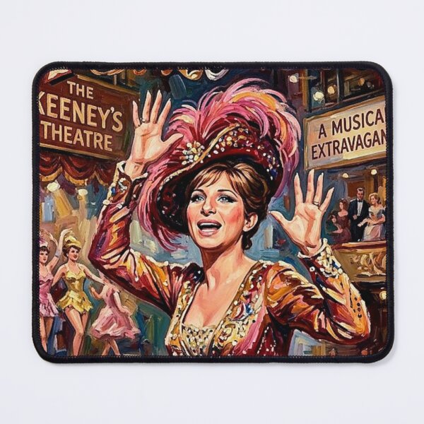 Item preview, The Greatest Star. – Funny Girl Fine Art Print designed and sold by Art's Diner.