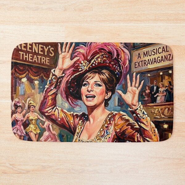 Item preview, The Greatest Star. – Funny Girl Fine Art Print designed and sold by Art's Diner.