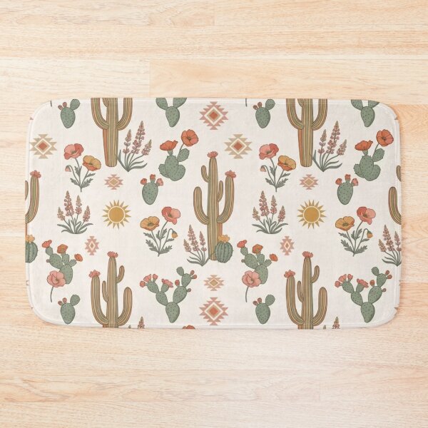 Item preview, Desert Bloom Southwest Botanical Pattern designed and sold by StickyGuys.