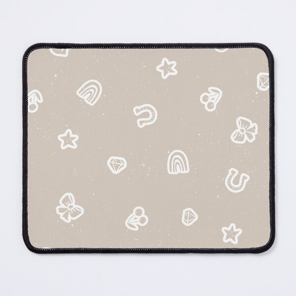 Item preview, Lucky Girl Symbol Doodles Retro Charmcore for Coquette Teen Bedrooms Linen designed and sold by RenattaZare.