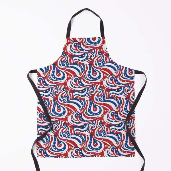 Item preview, Abstract Stars and Stripes Swirl Pattern designed and sold by Canvas-Whispers.