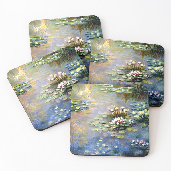 Item preview, Water Lilies: Impression of Reflections & Blossoming Surfaces (41) designed and sold by artdesignsnow.
