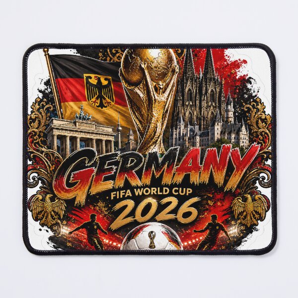 Item preview, Germany 2026 World Cup Sticker | German Football Trophy Poster | Germany Soccer Fan Art designed and sold by NorthernDk_art .
