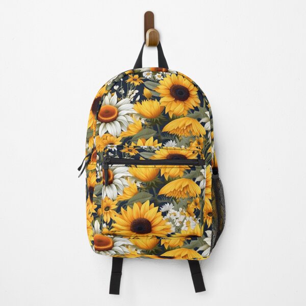 Item preview, Sunflower Wildflower Floral Pattern Design designed and sold by Canvas-Whispers.