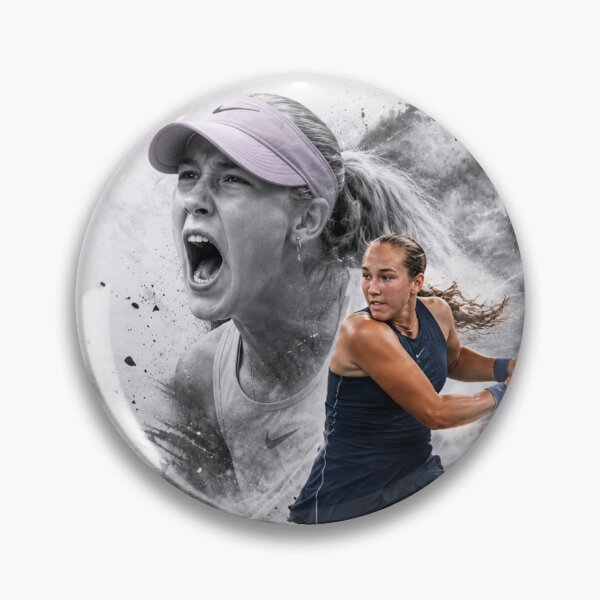 Item preview, Mirra Andreeva Action Graphic Tennis Star Poster Design designed and sold by Holy-Verse.