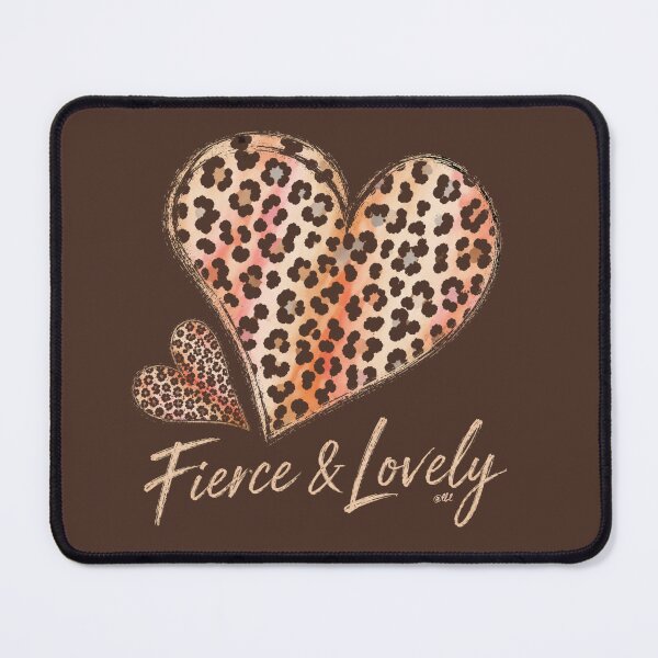 Item preview, Fierce & Lovely Leopard Heart designed and sold by lbl-shop.