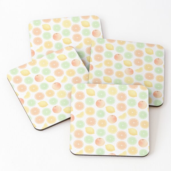 Item preview, Watercolor Citrus Fruit Slice Pattern designed and sold by ArtDzignsZA.