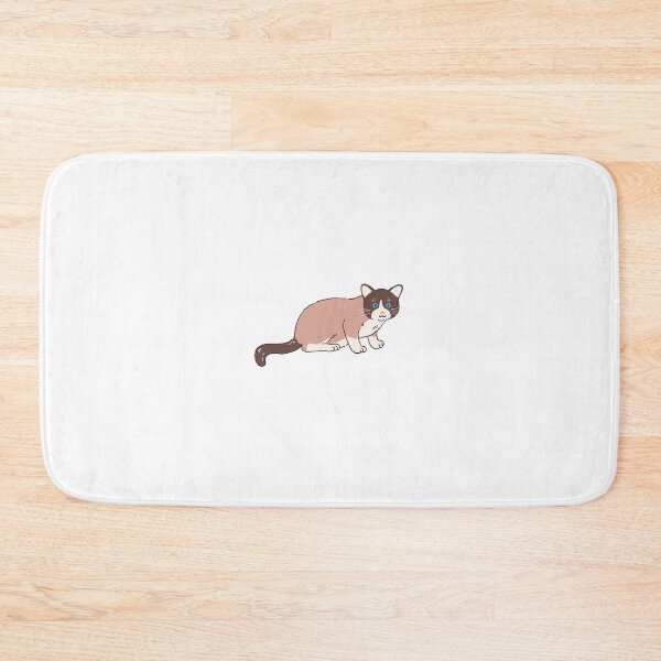 Item preview, Cute Brown and White Cat Illustration designed and sold by DailyDoodlesBySumbul.
