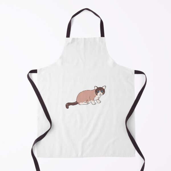 Item preview, Cute Brown and White Cat Illustration designed and sold by DailyDoodlesBySumbul.
