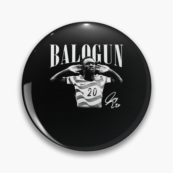 Item preview, Folarin Balogun USA Soccer World Cup Vintage designed and sold by DesignForYou79.