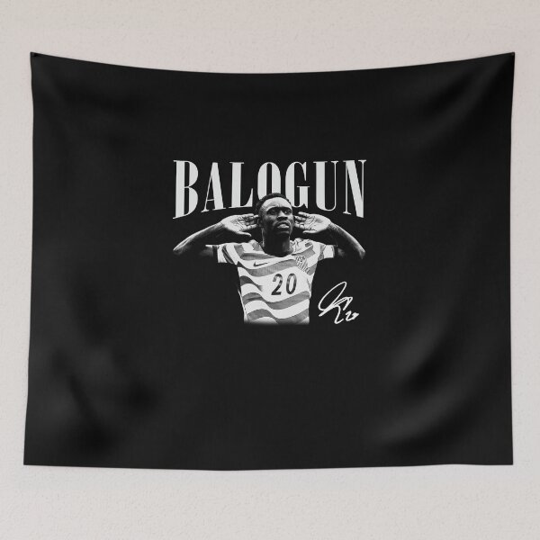 Item preview, Folarin Balogun USA Soccer World Cup Vintage designed and sold by DesignForYou79.