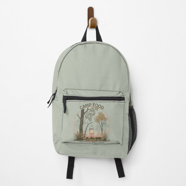 Item preview, Camp Food Tastes Better | Vintage Bush Camp Kitchen Illustration designed and sold by Bound for Wonder.