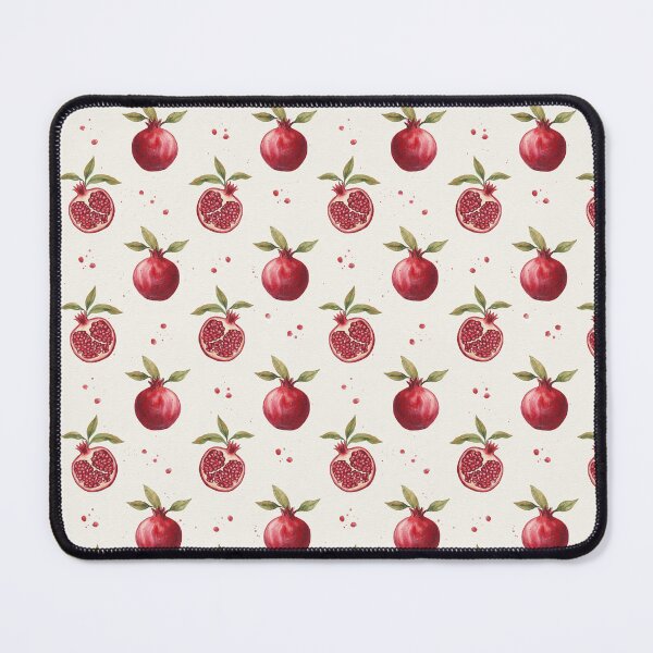 Item preview, Watercolor Pomegranate Fruit Pattern Design designed and sold by Canvas-Whispers.