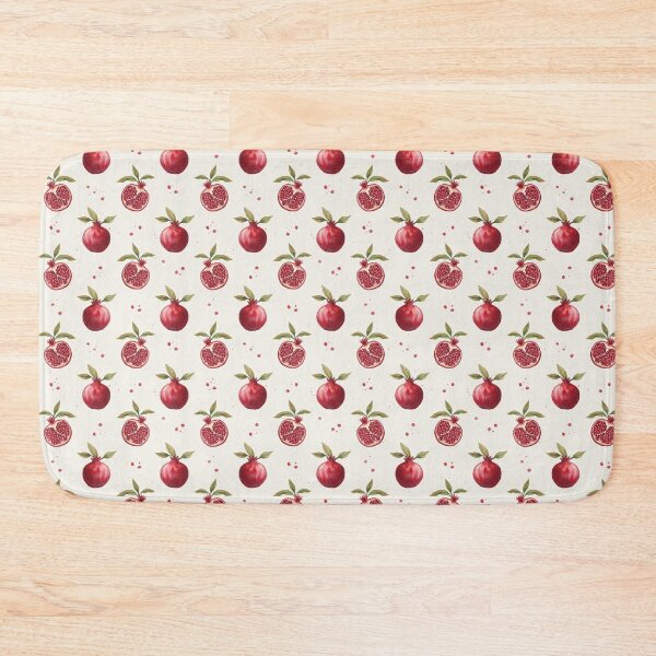 Item preview, Watercolor Pomegranate Fruit Pattern Design designed and sold by Canvas-Whispers.