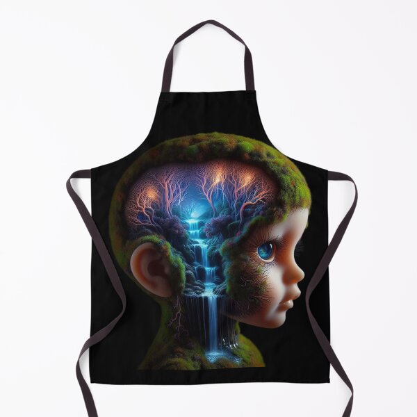 Item preview, Forest Child – Cascading Moss Waterfall designed and sold by LujziWorld.