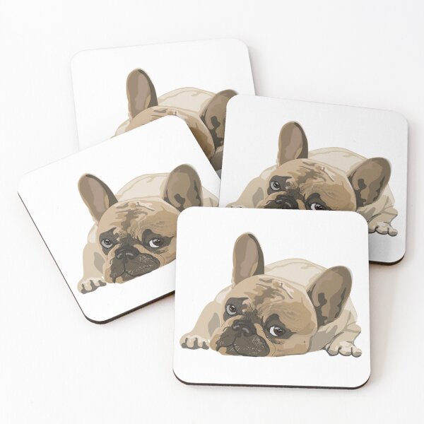 Item preview, Cute French Bulldog Resting Illustration designed and sold by DailyDoodlesBySumbul.