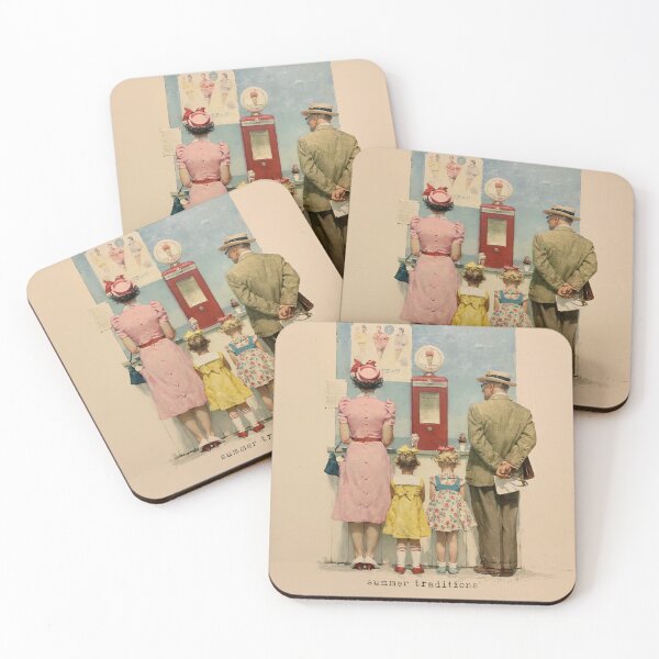 Item preview, Summer Traditions at the Ice Cream Shop designed and sold by junkydotcom.