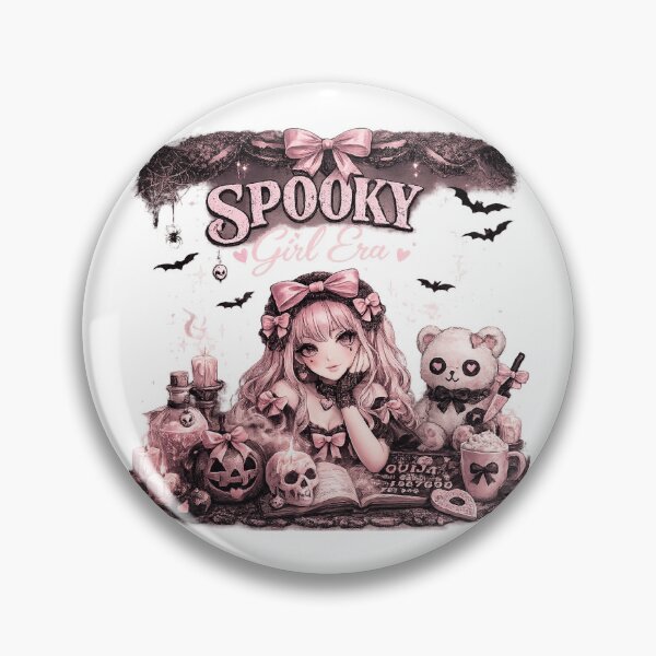 Item preview, Spooky girl era in pink goth style designed and sold by Side Quest Co..