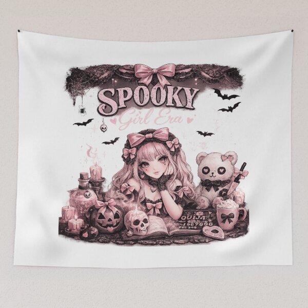 Item preview, Spooky girl era in pink goth style designed and sold by Side Quest Co..