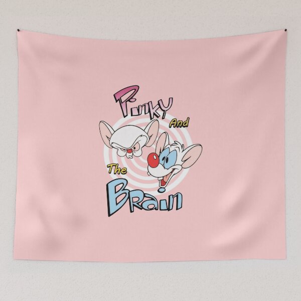 Item preview, Pinky and The Brain Retro Cartoon Lab Mice designed and sold by RustBloomart.