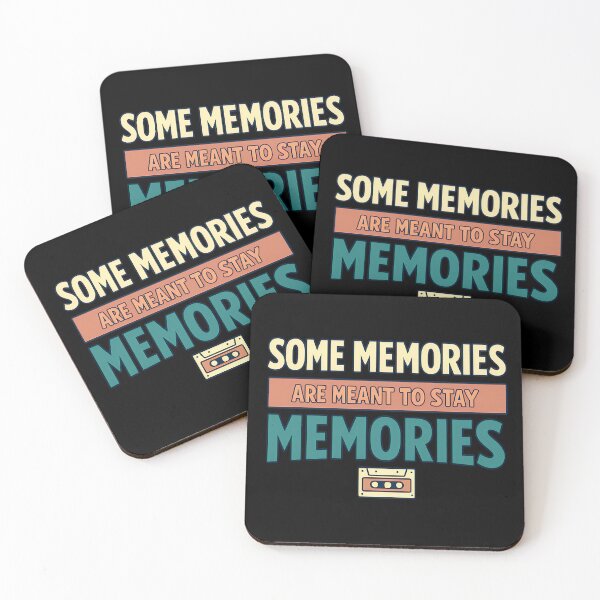 Item preview, Some Memories Are Meant To Stay Retro Nostalgia Quote Design designed and sold by TeeTimeTreasure.