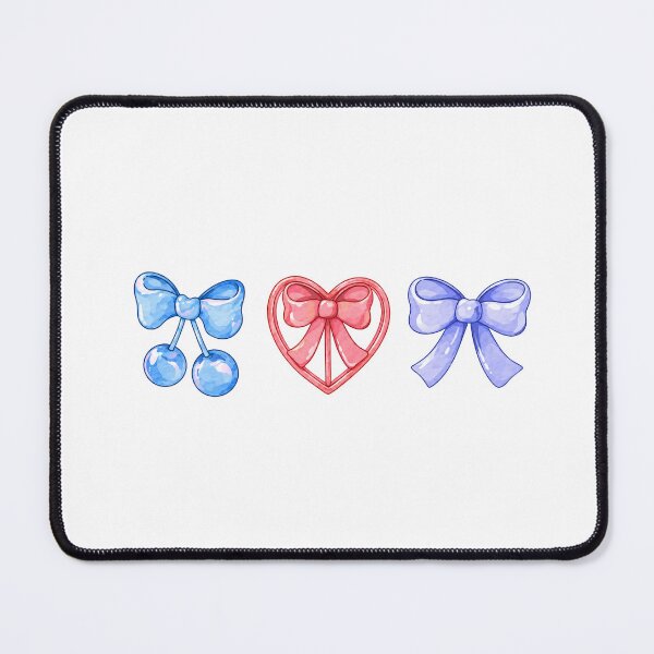 Item preview, Glossy Pastel Bow Charm Set designed and sold by Sprinkle12345.