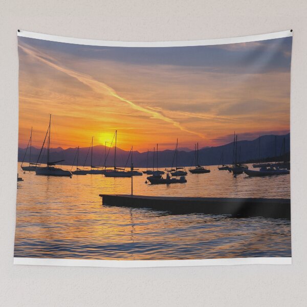 Item preview, Bardolino Sunset over Lake Garda designed and sold by Violaman.
