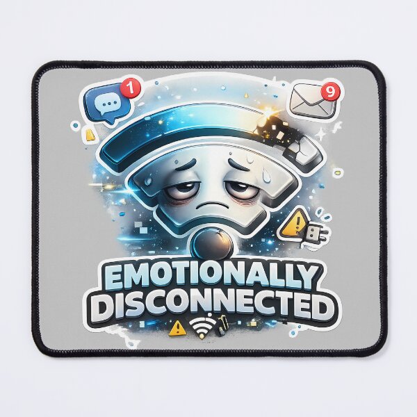 Item preview, EMOTIONALLY DISCONNECTED designed and sold by lazygum.