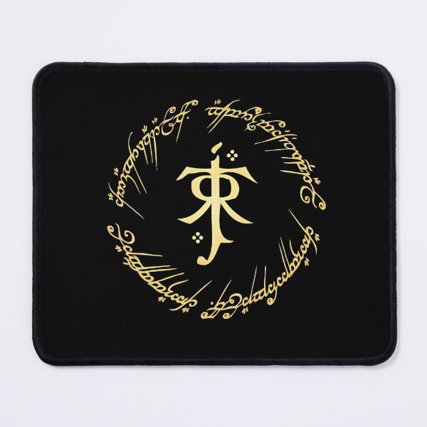 Item preview, Tolkien Monogram Insignia Lord of the Rings Elvish Ring designed and sold by RustBloomart.