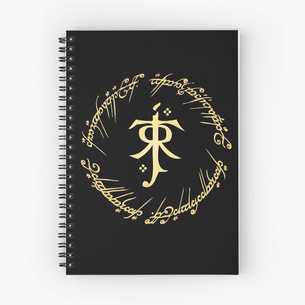 Artikelvorschau, Tolkien-Monogramm-Insignien Herr der Ringe Elbenring entworfen und verkauft von RustBloomart.