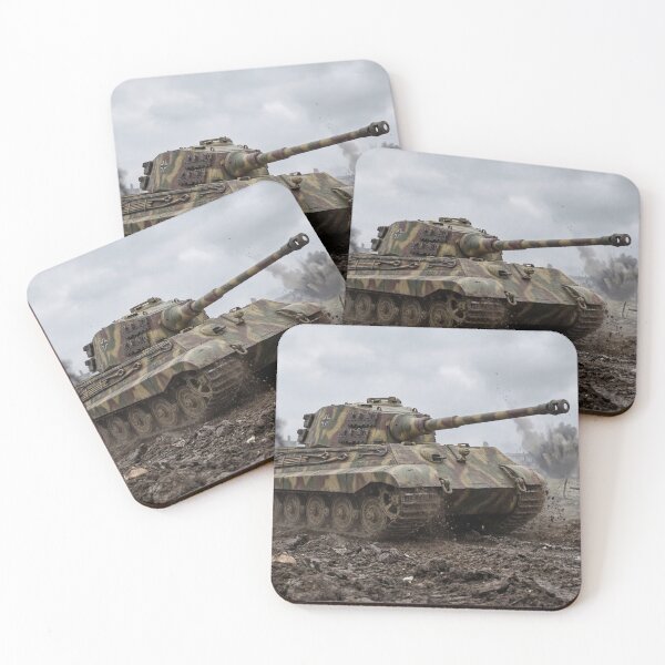 Item preview, german king tiger in action designed and sold by filmbildfabrik.