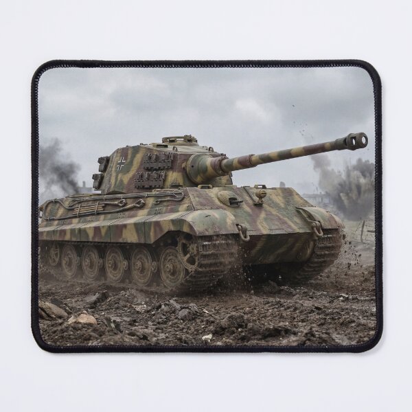 Item preview, german king tiger in action designed and sold by filmbildfabrik.
