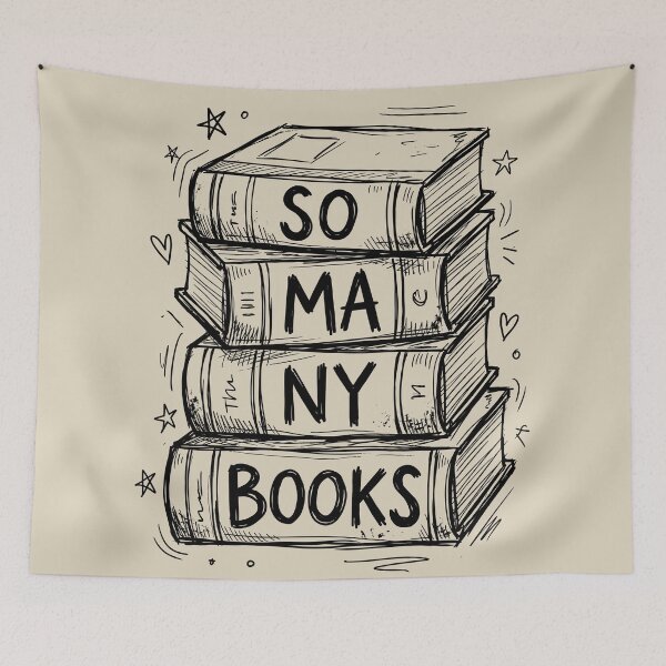 Item preview, Literary Tower - Bookish Aesthetic designed and sold by bapupa.