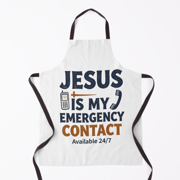 Item preview, Jesus Is My Emergency Contact Retro Faith Graphic Tee designed and sold by EverFind.