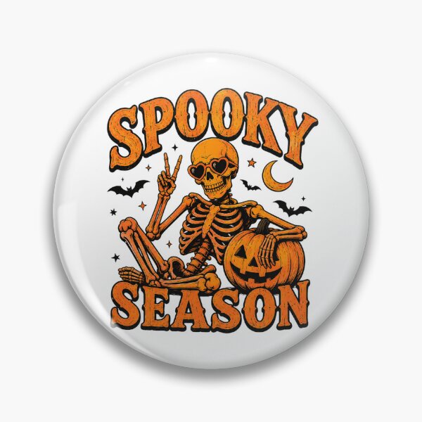 Item preview, Spooky season vibes with skeleton fun designed and sold by Side Quest Co..