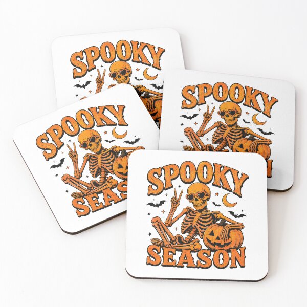 Item preview, Spooky season vibes with skeleton fun designed and sold by Side Quest Co..