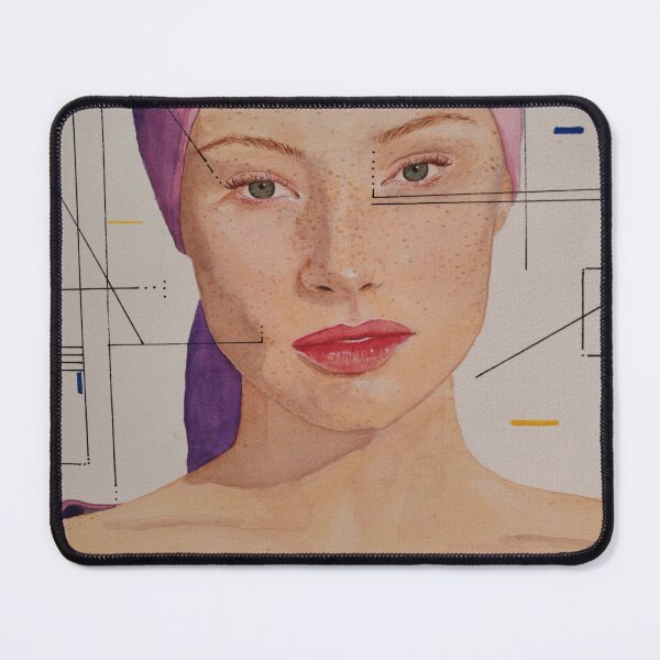 Item preview, Elegant Fashion Portrait Woman with Pink Turban designed and sold by Mvicen.