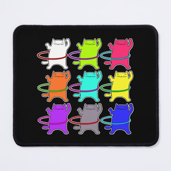 Item preview, Hula hoop cats designed and sold by eri-morie.
