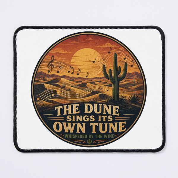 Item preview, The Dune Sings Its Own Tune | Desert Music Art designed and sold by NatureHarmony16.