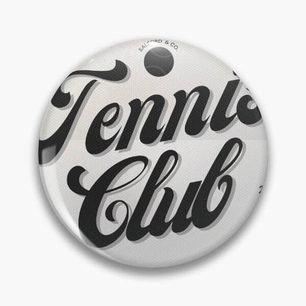 Item preview, Tennis Club  Black & Pink Watercolour Tshirt designed and sold by SVSocialH.