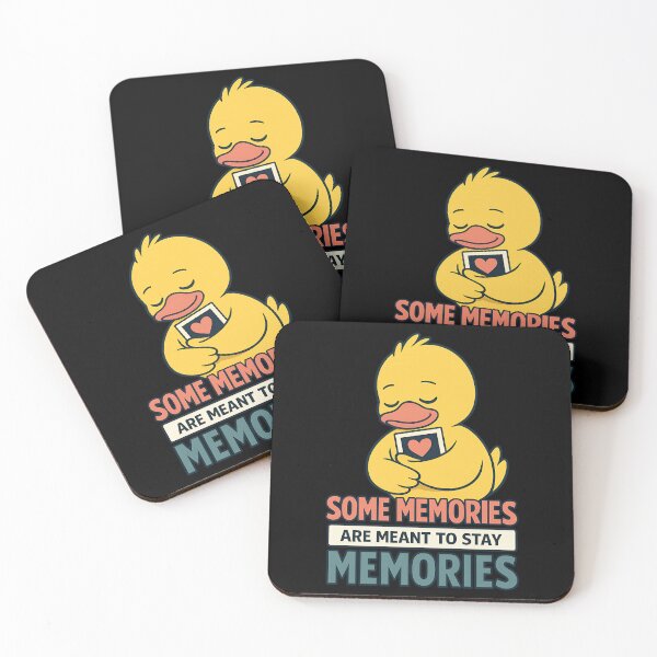 Item preview, Some Memories Are Meant To Stay Cute Duck Nostalgia Design designed and sold by TeeTimeTreasure.