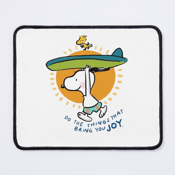 Item preview, Do What Brings You Joy Snoopy Surfing designed and sold by RustBloomart.